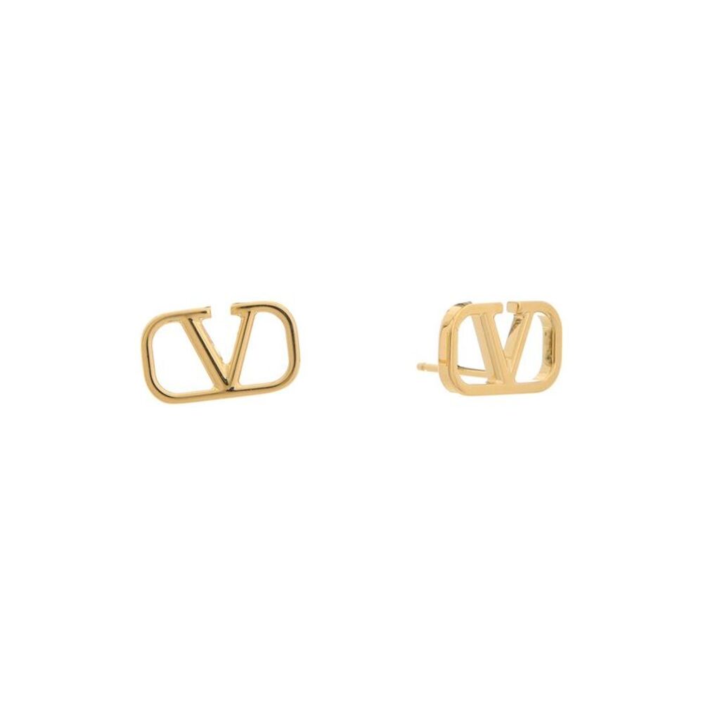 Valentino Vlogo Signature Studs, Gold